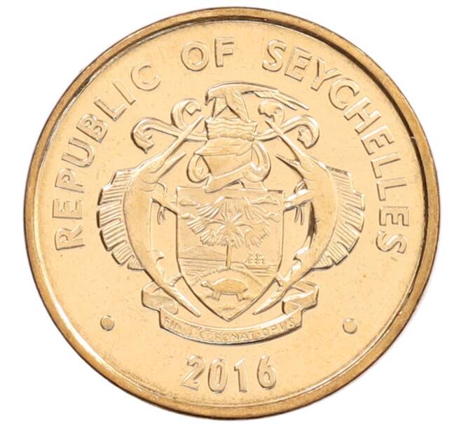 Монета 5 центов 2016 года Сейшелы (Артикул: K12-66568) — Фото №2