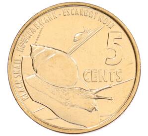 5 центов 2016 года Сейшелы — Фото №1
