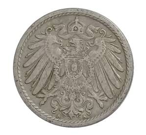 5 пфеннигов 1907 года A Германия — Фото №2