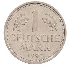 1 марка 1992 года А Германия — Фото №1