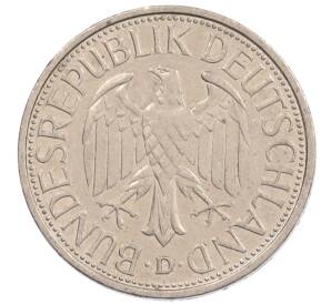 1 марка 1989 года D Западная Германия (ФРГ) — Фото №2