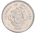 Монета 1 рупия 2022 года Сейшелы (Артикул: K12-67488) — Фото №2