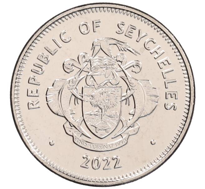 Монета 1 рупия 2022 года Сейшелы (Артикул: K12-67488) — Фото №2