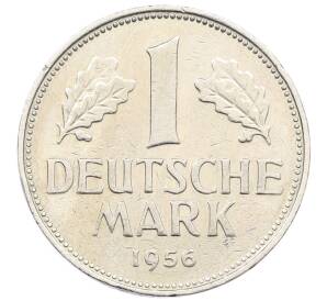 1 марка 1956 года F Западная Германия (ФРГ) — Фото №1