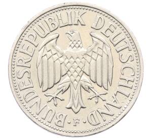 1 марка 1956 года F Западная Германия (ФРГ) — Фото №2