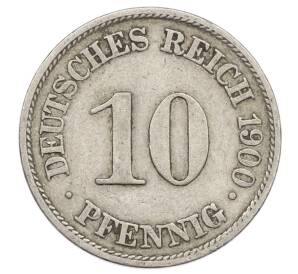 10 пфеннигов 1900 года A Германия — Фото №1
