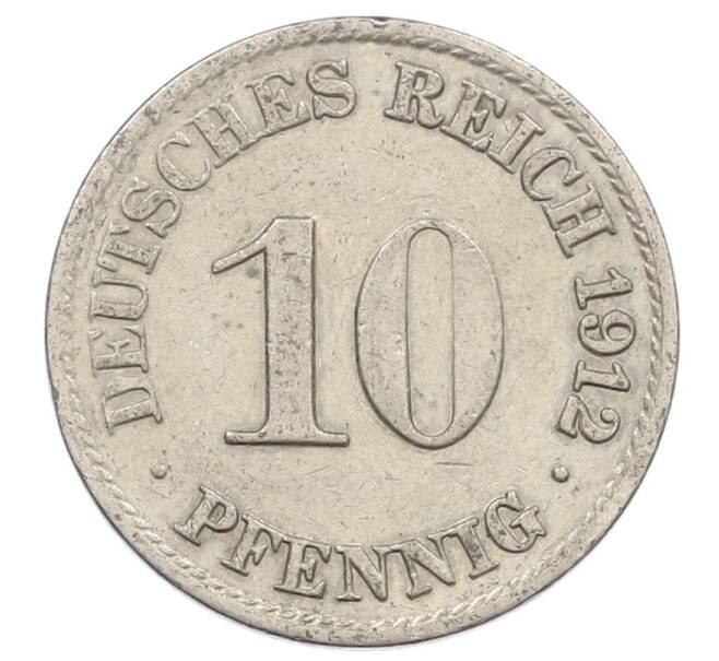 Монета 10 пфеннигов 1912 года A Германия (Артикул: M2-89468) — Фото №1