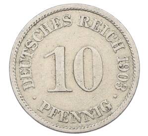 10 пфеннигов 1903 года A Германия — Фото №1