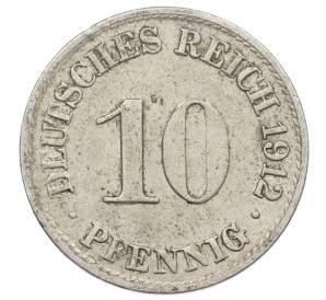10 пфеннигов 1912 года A Германия — Фото №1