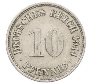 10 пфеннигов 1914 года F Германия — Фото №1