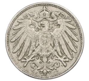 10 пфеннигов 1914 года F Германия — Фото №2