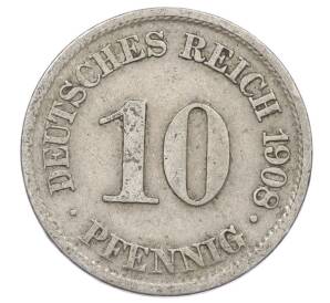 10 пфеннигов 1908 года A Германия — Фото №1