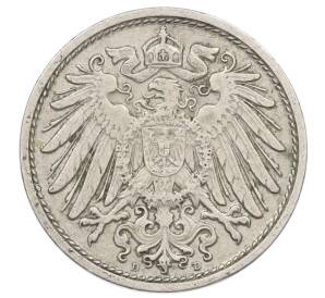 10 пфеннигов 1911 года D Германия — Фото №2