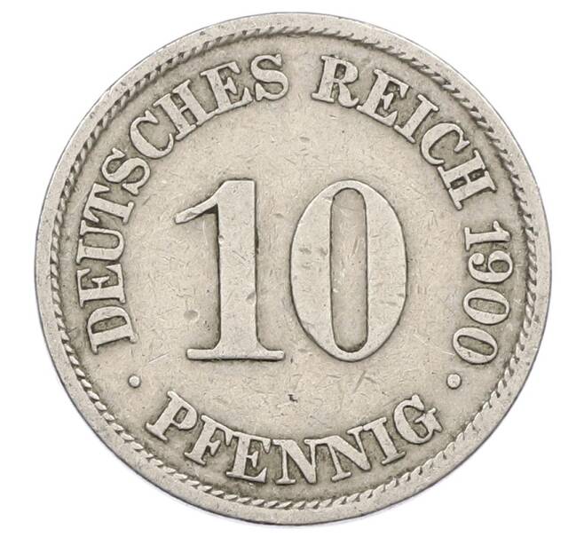 Монета 10 пфеннигов 1900 года A Германия (Артикул: M2-89484) — Фото №1