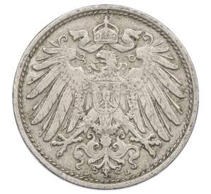 10 пфеннигов 1910 года D Германия — Фото №2