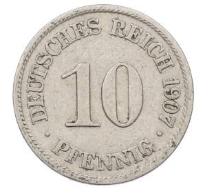 10 пфеннигов 1907 года A Германия — Фото №1