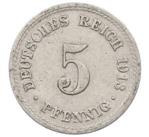 5 пфеннигов 1913 года A Германия — Фото №1