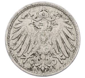 5 пфеннигов 1906 года D Германия — Фото №2