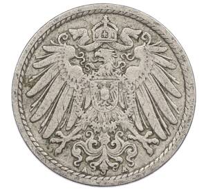 5 пфеннигов 1908 года A Германия — Фото №2