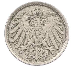 5 пфеннигов 1915 года D Германия — Фото №2