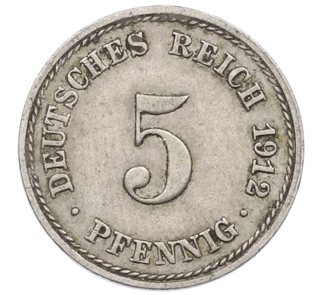 Монета 5 пфеннигов 1912 года A Германия (Артикул: M2-89502) — Фото №1