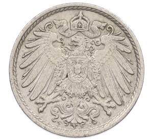 5 пфеннигов 1914 года F Германия — Фото №2