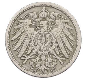 5 пфеннигов 1908 года A Германия — Фото №2
