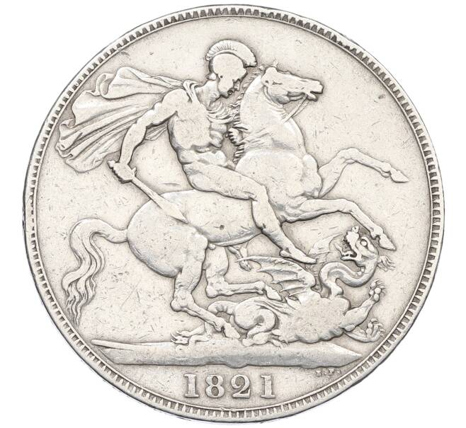Монета 1 крона 1821 года Великобритания (Артикул: K12-66698) — Фото №1