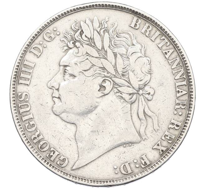 Монета 1 крона 1821 года Великобритания (Артикул: K12-66698) — Фото №2