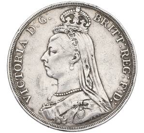 1 крона 1890 года Великобритания — Фото №2