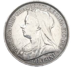 1 крона 1895 года Великобритания — Фото №2