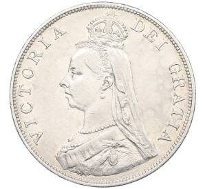 Двойной флорин 1889 года Великобритания — Фото №2