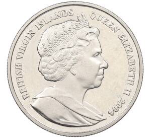 1 доллар 2004 года Британские Виргинские острова «60 лет Высадке в Нормандии — Флот» — Фото №2
