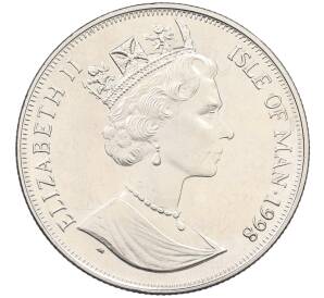 1 крона 1998 года Остров Мэн «Марко Поло» — Фото №2