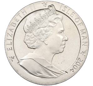 1 крона 2004 года Остров Мэн «Океанский лайнер Queen Mary 2» — Фото №2