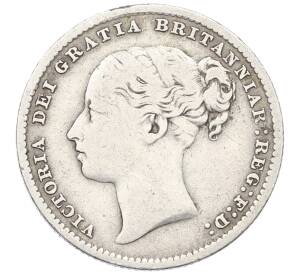 1 шиллинг 1886 года Великобритания — Фото №2