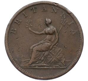 1/2 пенни 1806 года Великобритания — Фото №2