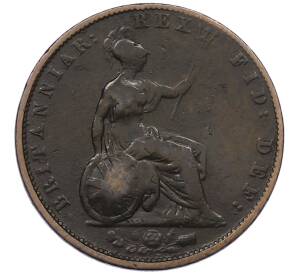 1/2 пенни 1834 года Великобритания — Фото №2