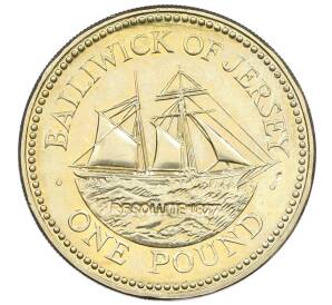 1 фунт 2006 года Джерси — Фото №1