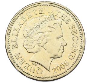 1 фунт 2006 года Джерси — Фото №2