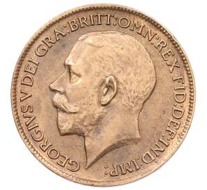 1 фартинг 1914 года Великобритания — Фото №2