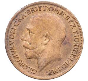 1 фартинг 1916 года Великобритания — Фото №2
