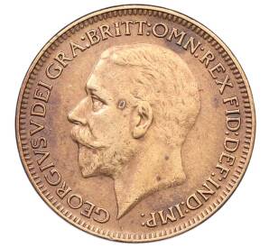 1 фартинг 1926 года Великобритания — Фото №2