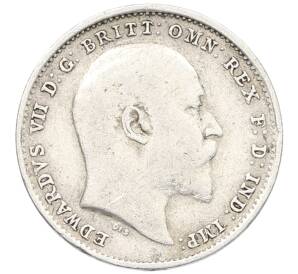 3 пенса 1907 года Великобритания — Фото №2