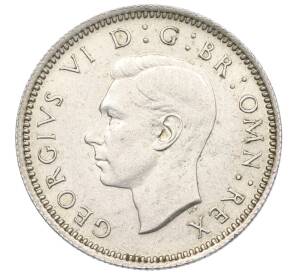 6 пенсов 1945 года Великобритания — Фото №2