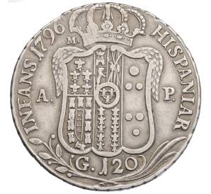 120 грано 1796 года Неаполь — Фото №2