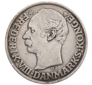 40 центов (2 франка) 1907 года Датская Вест-Индия — Фото №2