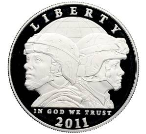 1 доллар 2011 года P США «Армия США» — Фото №1