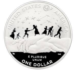 1 доллар 2024 года P США «Гарриет Табмен» — Фото №2