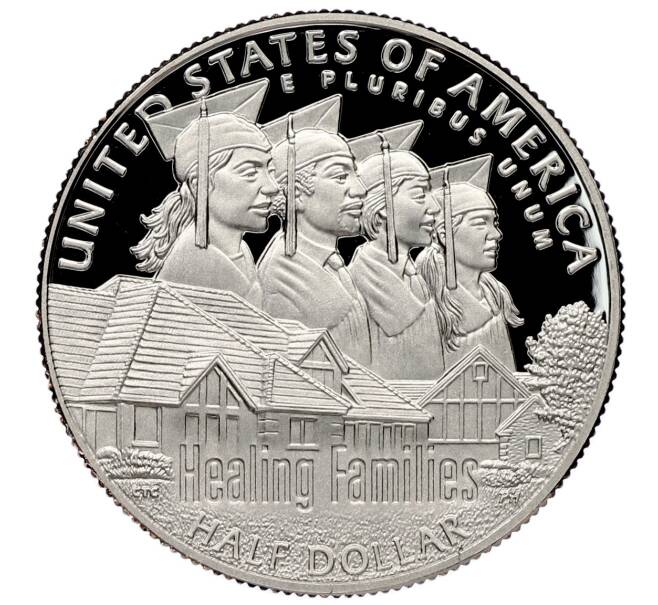 Монета 1/2 доллара (50 центов) 2017 года S США «100 лет организации Boys Town» (Артикул: M2-89530) — Фото №1